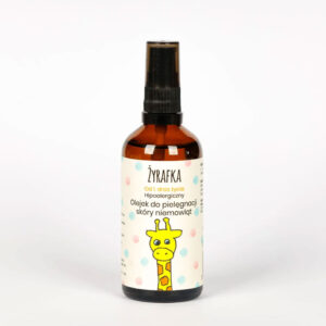 Hipoalergiczny Olejek do Pielęgnacji Skóry Niemowląt Żyrafka